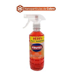 Limpiador Desinfectante Aroma Cítrico 500ml Gatillo Virutex